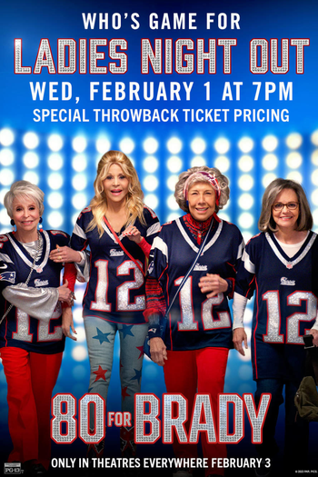  de Filme 80 for Brady: Quatro Amigas e uma Paixão (2023)