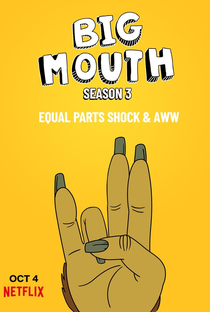 Big Mouth (3ª Temporada) - Poster / Capa / Cartaz - Oficial 2