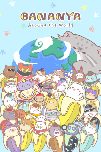 Poster de Série Bananya Around the World (2024)