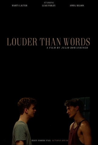 Poster 1 de Curta Louder Than Words (2020)