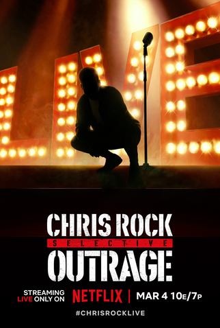 Poster 1 de Filme Chris Rock: Indignação Seletiva (2023)