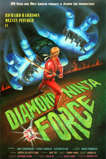 Poster de Filme Ninja dos Ninjas (1988)