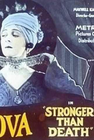 Poster 1 de Filme Mais Forte que a Morte (1920)
