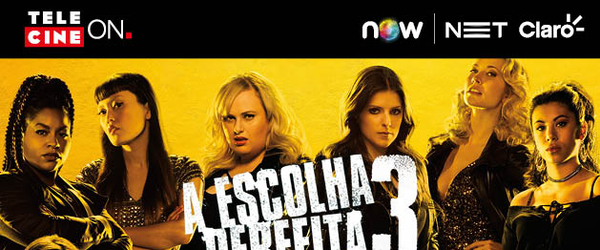 Hora da comédia musical! Alugue AGORA e assista "A Escolha Perfeita 3"