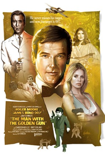 007 Contra o Homem com a Pistola de Ouro - Poster / Capa / Cartaz - Oficial 5
