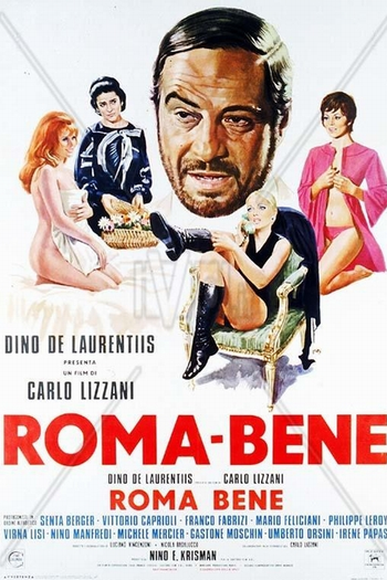 Poster de Filme Roma bene (1971)