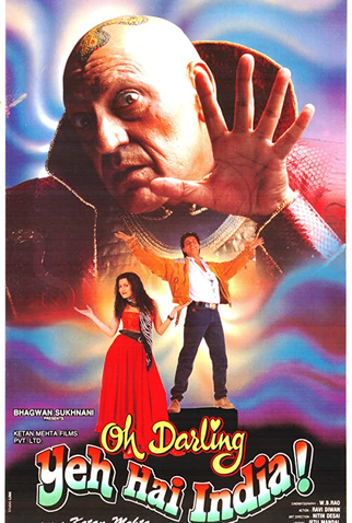 Poster 3 de Filme Oh Darling Yeh Hai India (1995)