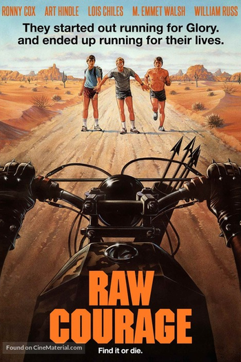 Poster de Filme Raw Courage (1984)