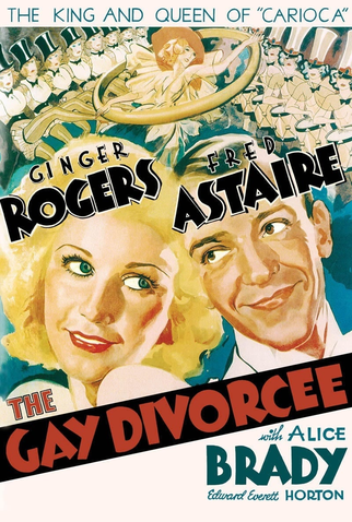 Poster 2 de Filme A Alegre Divorciada (1934)