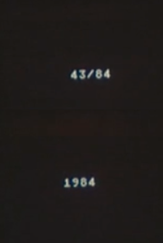 Poster 1 de Curta 43/84: 1984 (1984)