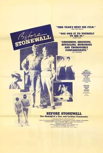 Antes de Stonewall - Poster / Capa / Cartaz - Oficial 2