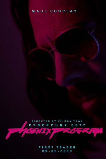 Poster de Curta Cyberpunk 2077 - Phoenix Program (2020)
