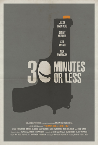 Poster 3 de Filme 30 Minutos ou Menos (2011)