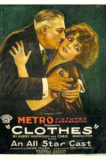 Poster de Filme Clothes (1920)