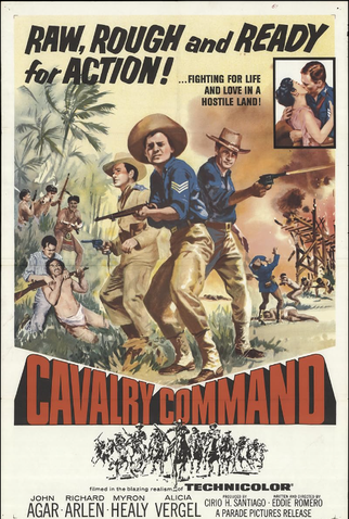 Poster 1 de Filme Comando de Cavalaria (1958)