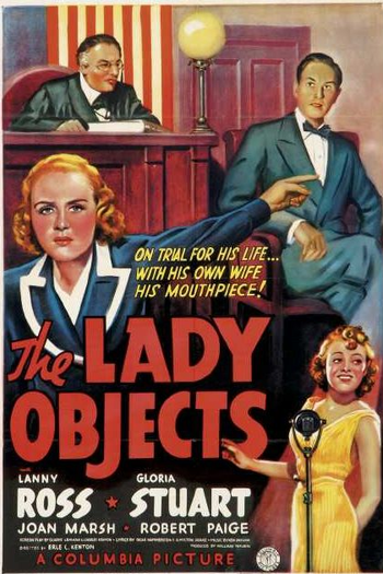 Poster de Filme The Lady Objects (1938)