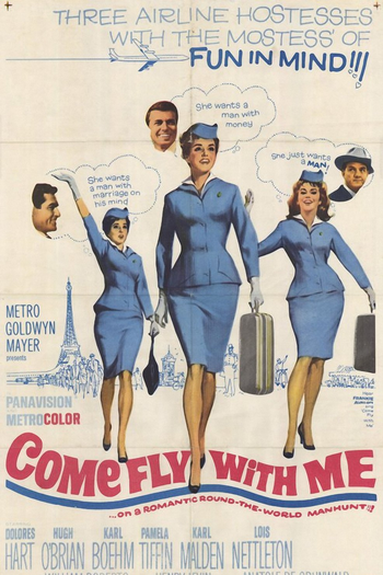 Poster de Filme Vem Voar Comigo (1963)