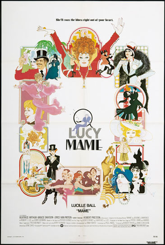 Poster 2 de Filme Mame (1974)