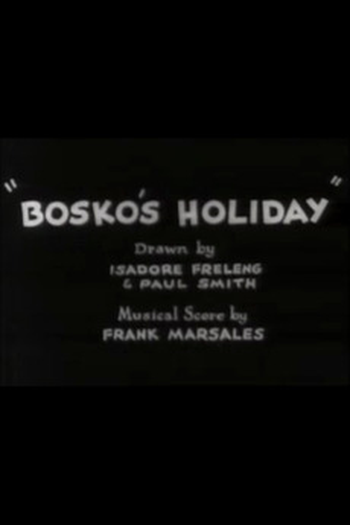 Poster de Curta Bosko's Holiday (1931)