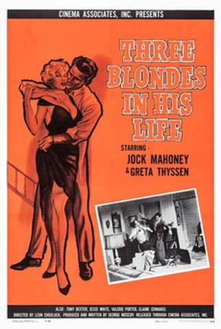 Poster 2 de Filme Three Blondes in His Life (1961)
