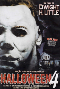 Halloween 4: O Retorno de Michael Myers - Poster / Capa / Cartaz - Oficial 3