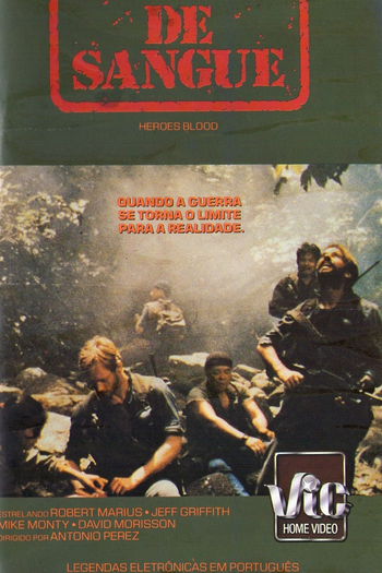 Poster de Filme Heróis de Sangue (1988)