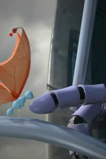 Poster de Curta O Robô e a Borboleta (2010)