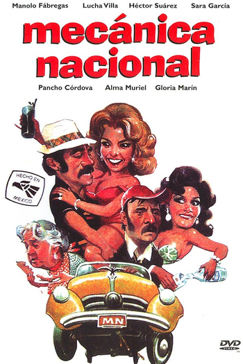 Poster de Filme Mecánica nacional (1972)