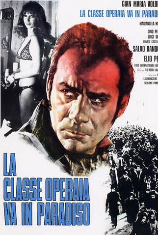Poster 2 de Filme A Classe Operária Vai ao Paraíso (1971)