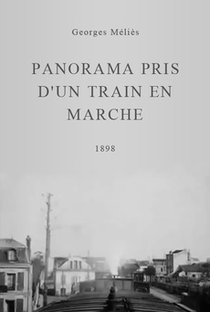 Panorama pris d'un train en marche - Poster / Capa / Cartaz - Oficial 1
