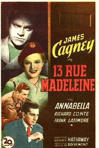 Poster 2 de Filme Rua Madeleine 13 (1947)