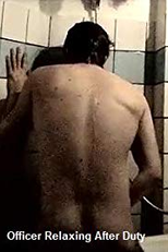 Officer Relaxing After Duty (Officer Relaxing After Duty)