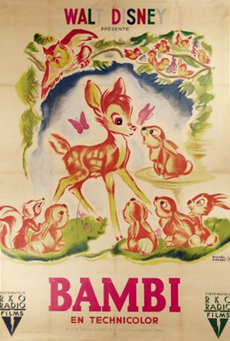 Poster 9 de Filme Bambi (1942)
