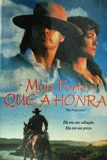Poster de Filme Mais forte que a honra (1996)