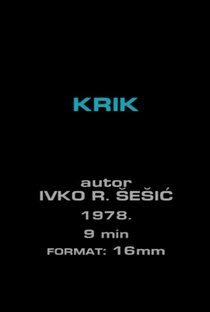 Krik - Poster / Capa / Cartaz - Oficial 1
