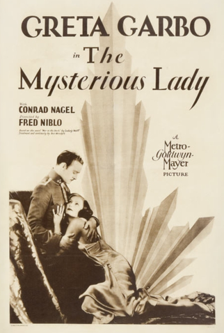 Poster 2 de Filme A Dama Misteriosa (1928)
