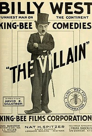 Poster 1 de Curta The Villain (1917)