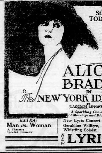 Poster de Filme The New York Idea (1920)