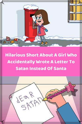 Poster de Curta Dear Satan (2017)
