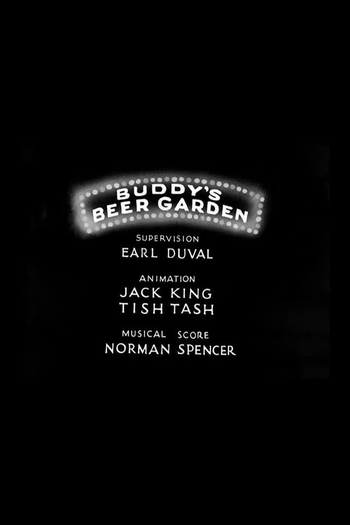 Poster de Curta Buddy's Beer Garden (1933)