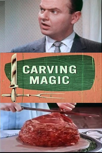 Poster de Curta Carving Magic (1959)