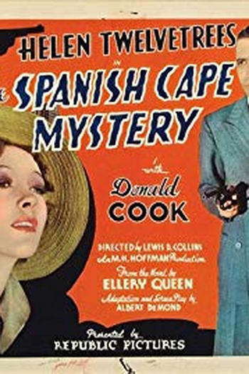 Poster de Filme Mistério da Capa Espanhola (1935)