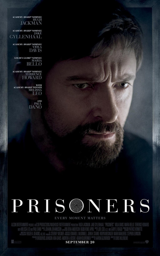 Novo poster e trailer de “Prisoners”, estrelando Hugh Jackman e Jake Gyllenhaal