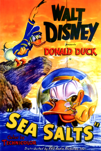 Poster de Curta Os Lobos do Mar  (1949)