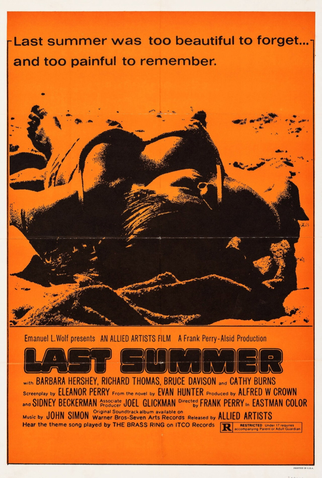 Poster 3 de Filme O Último Verão (1969)
