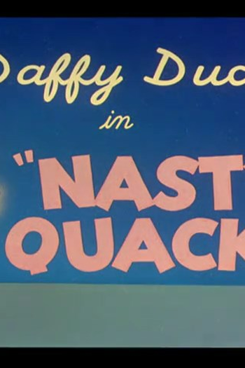 Poster de Curta Nasty Quacks (1945)
