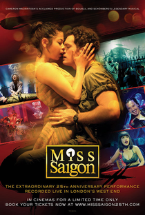 Miss Saigon: Apresentação do 25º Aniversário - Poster / Capa / Cartaz - Oficial 1
