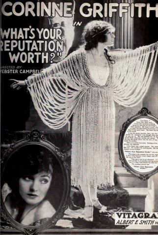 Poster 1 de Filme What's Your Reputation Worth? (1921)