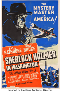 Sherlock Holmes Em Washington - Poster / Capa / Cartaz - Oficial 5