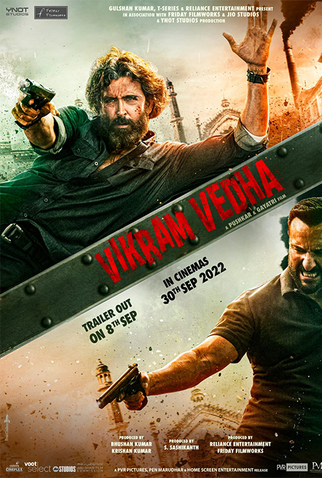 Poster 3 de Filme Vikram Vedha (2022)